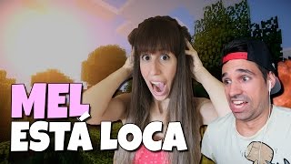 MEL SE VUELVE LOCA  Minecraft Lucky Blocks [upl. by Hermine]