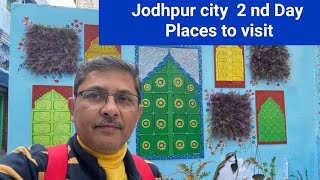 Jodhpur trip second day Blue city Jashwant thada Umed bhawan Mandore garden Rajasthan Family trip [upl. by Einalam]