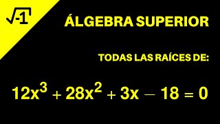 Álgebra Superior Determinar las raíces de una ecuación de grado 3 raíces en fracción Ejemplo 4 [upl. by Elazaro]