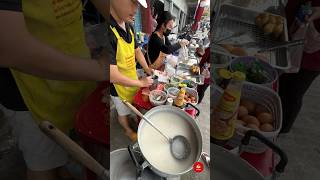 Congee with Chinese Donuts Patonggo A Popular Breakfast Menu for Thai People [upl. by Janifer]