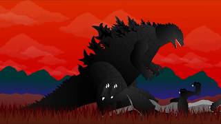 Godzilla Legendary vs Zilla 1998  PANDY Animation 2 [upl. by Delaney]