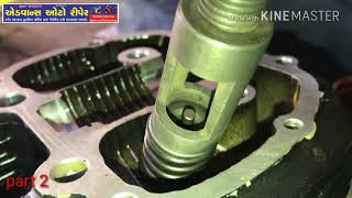 part 2 Bajaj Pulsar valve and Piston installation [upl. by Suired]