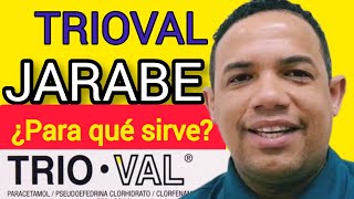 TRIOVAL JARABE POTENTE ANTIGRIPAL INFANTIL resfriado [upl. by Sivrat563]