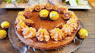 Beste Ferrero Rocher Torte  schnell und einfach 🤤 schokoladig lecker [upl. by Ika]