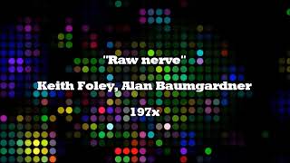 Keith Foley Alan Baumgardner  Thruway  Raw nerve 197x Instrumental Disco [upl. by Sessler560]