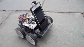 Voice Controlled Robot using Android Mobile [upl. by Nolrak]