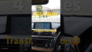 BMW F32 interior transformation with Western Auto Customss CarPlay Module automobile cartok [upl. by Oniotna208]