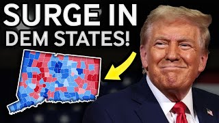 REPUBLICANS ARE SURGING IN DEMOCRAT STATES [upl. by Atilek583]