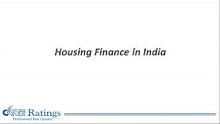 CARE Ratings Webinar on Housing Finance Companies  30122019 [upl. by Ydisahc]