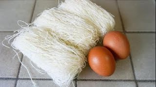 Recette authentique de vermicelles sautées Un délice parfumé à découvrir [upl. by Ahcrop]