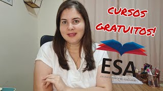 CURSOS GRATUITOS da OAB ESA Escola Superior de Advocacia [upl. by Ahsenyt]