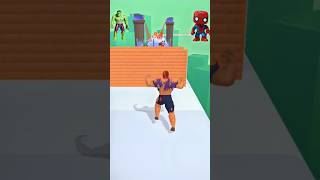 Spiderman Vs Hulkman  Sad man turn into hulk shorts gaming yutubeshorts [upl. by Acacia]