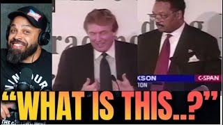 Old Video Emerges of Jesse Jackson Thanking Donald Trump For Helping Black Communities [upl. by Llenoil]