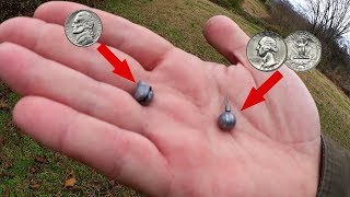 How to Rig a Cheap And Easy Drop Shot for Bluegill amp Bass Fishing [upl. by Gerrald]