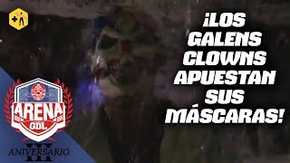 GDL  Llegaron los Galens Clowns a apostar sus máscaras ante Los Reyes del Palenque [upl. by Enomor]