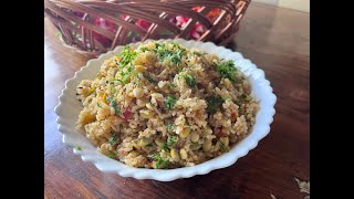 avarekalu bath  avarekalu rice bath easy pressure cooker rice recipe field beans  hyacinth beans [upl. by Ettenotna]