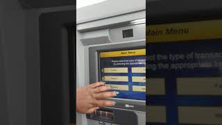 How to Deposit Cash in the ATM machine [upl. by Granville]