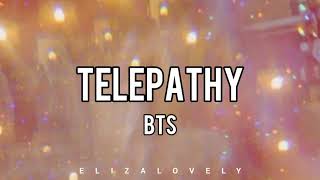 Telepathy BTS PronunciaciónLetra fácilEasy LyricsLetra simplificada [upl. by Lleksah]