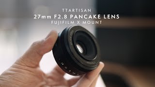 TTArtisan 27mm F28 for Fujifilm XMount Review  Autofocus Test  Photo samples [upl. by Naitsyrk248]