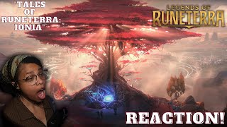 SO BEAUTIFUL quotTales of Runeterra IONIAquot  REACTION  League of Legends [upl. by Arayk]