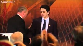 Johnny Hockey Wins the Hobey Baker [upl. by Okim]