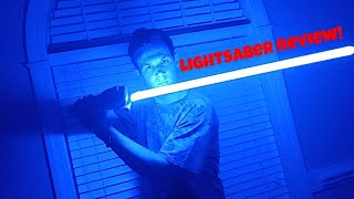 Saberspro DUELIST lightsaber review this thing is awesome [upl. by Atalee]