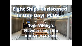 VIKING RADGRID Decked Plus Eight Longships Christened In Paris [upl. by Townie]