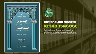 Kajian Syarh Kitab Isaghoji ISAGOGE Dalam Ilmu Mantiq Habib Ahmad Mujtaba bin Syihab Sesi II [upl. by Andrei527]