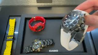 151 GShock quotShogunquot ShougekiMaru MRGB2000SG Frogman MRGBF1000E GW8230NT and Mudman GW9500 [upl. by Gehman]