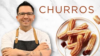 El secreto detrás de la mejor receta de CHURROS SUPER FÁCIL [upl. by Wandis]