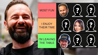 Daniel Negreanu Poker Player Tier List tierlist [upl. by Hiamerej]