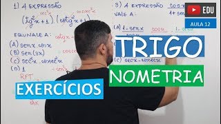 EXERCÍCIOS DE TRIGONOMETRIA NA CIRCUNFERÊNCIA [upl. by Gefell]