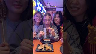 My GF measures food at restaurant😳 couple couples couplegoals couplecomedy sisters siblings [upl. by Reffotsirk]