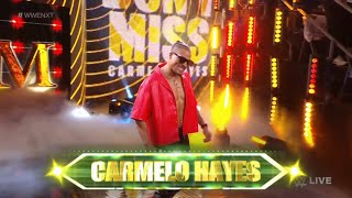 Carmelo Hayes Entrance  WWE NXT December 12 2023 [upl. by Laroc241]