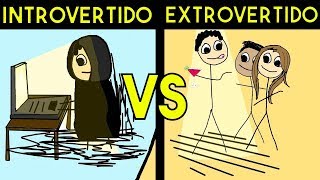 Introvertidos VS Extrovertidos Tú Qué Eres [upl. by Siwel]