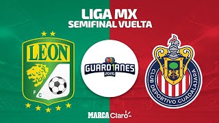 León 1  0 Chivas  Juego completo  Semifinal de Vuelta  Apertura 2020  Liga MX [upl. by Eittocs]