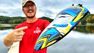 80 Brushless FAST RC Boat on AMAZON [upl. by Ahsahs]