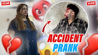 Accident Prank on My Angry Mom 😡😅  New Prank Video  1630 Days  prankvideo angryprank [upl. by Ariela]