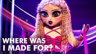 Poppemie  ‘What Was I Made For’  The Masked Singer  Seizoen 4  VTM [upl. by Haimrej915]