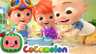 Pizza Song  CoComelon Nursery Rhymes amp Kids Songs [upl. by Neelhtakyram436]