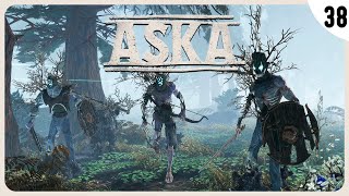 HAUGR el IMPLACABLE amp JARL el ASESINO  ASKA Gameplay Español 38 [upl. by Fancie724]