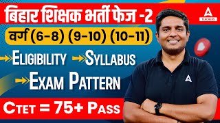 BPSC Teacher Syllabus in Hindi  Bihar teacher Vacancy 2023 Eligibility [upl. by Esinehc]