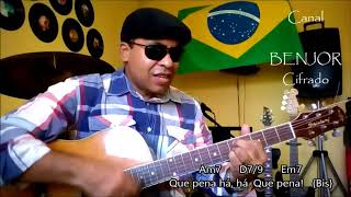 CIFRA021 O TELEFONE TOCOU NOVAMENTE  JORGE BEN JOR Cover [upl. by Nosnaj]