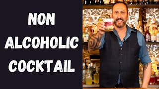 Non Alcoholic Cocktail New York Sour Cocktail Lets Talk Drinks [upl. by Anihs255]