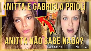 ANITTA FAZ LIVE SOBRE POLÍTICA COM GABRIELA PRIOLI [upl. by Dempsey709]