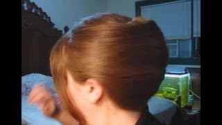 EASY French Twist tutorial for long hair [upl. by Kohcztiy187]