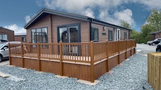 Brand New 3 Bedroom Willerby Clearwater Lodge 40 x 20 Ft Sited With Decking [upl. by Feledy]