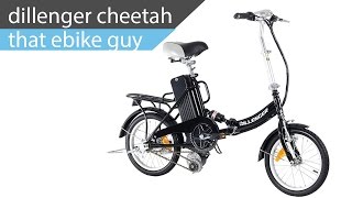 That EBike Guy  Dillenger Cheetah Folding Electric Bike Review [upl. by Savinirs]