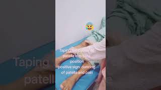 Patella tap test  Ballotable Patella for infrapatellar effusion Pakistanphysiotherapymoharram [upl. by Tamra767]