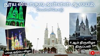 🔴 LIVE புனித வியாகுல அன்னை ஆலயம் வெள்ளிகோடு  3 ஆம் திருவிழா திருப்பலி  15092024 [upl. by Hildagarde]